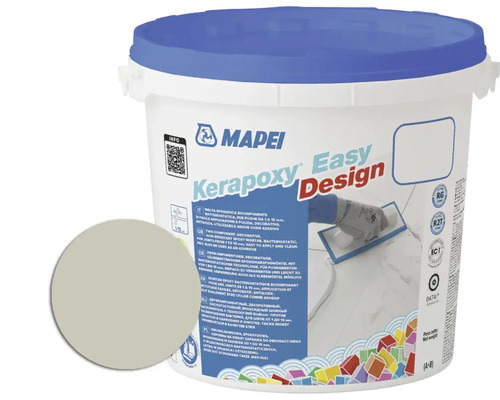 Eimer mit Epoxidharzmörtel Kerapoxy Easy Design von Mapei