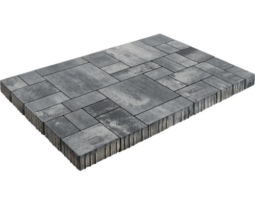 Verbundsteinpflaster aus Beton mit unregelmäßigem Muster