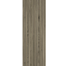 Holzpaneel mit vertikalen Lamellen für Wand- oder Deckenverkleidung