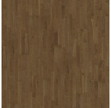 Ansicht von oben auf einen Holzbodenbelag.