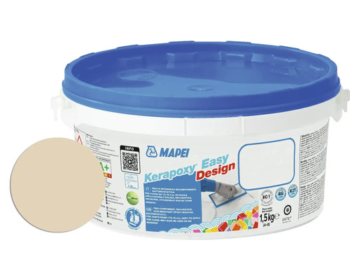 Eimer mit Epoxidharzmörtel zur Anwendung als Fugenmörtel und Klebstoff