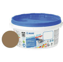 Mapei Kerapoxy Easy Design Epoxidharzmörtel in einem Eimer mit Farbbeispiel