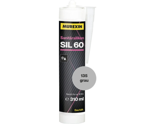Murexin Sanitärsilikon SIL 60, 310 ml Kartusche