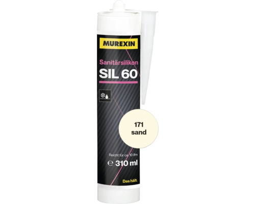 Murexin Sanitärsilikon SIL 60, sandfarben, 310 ml