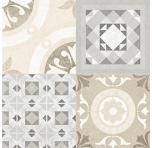 Muster aus vier unterschiedlichen Fliesen