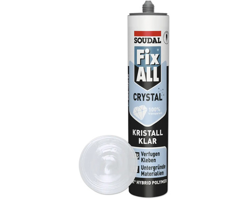Soudal Fix All Crystal Klebstoffkartusche