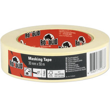 Roxolid Malerkreppband, 30 mm x 50 m