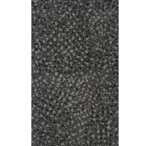 Detailaufnahme eines grauen Teppichs mit Muster