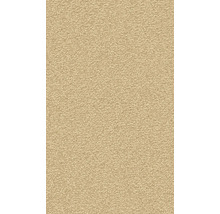 Nahaufnahme eines beigen Teppichs mit Schlingenstruktur