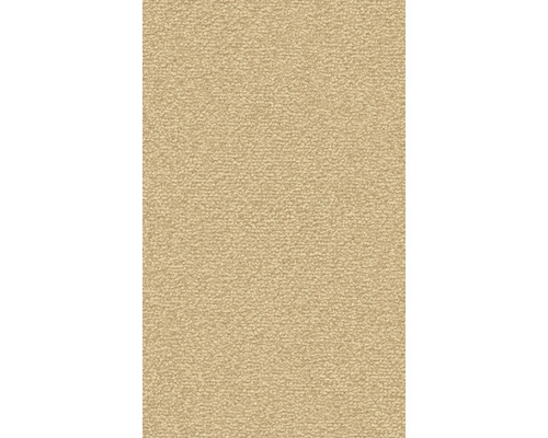 Nahaufnahme eines beigen Teppichs mit Schlingenstruktur