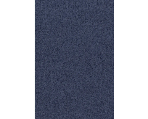 Nahaufnahme eines blauen Teppichs.