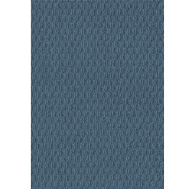 Nahaufnahme eines blauen Teppichbodens