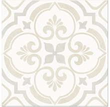 Dekorative Fliese mit floralem Muster