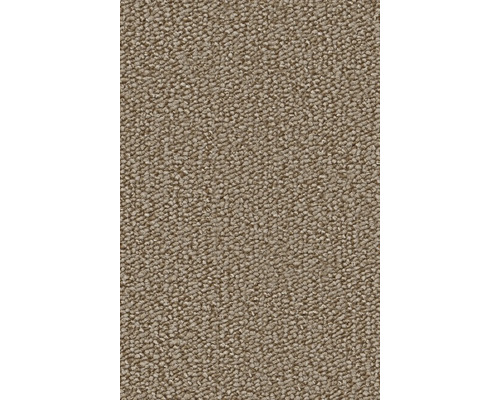 Nahaufnahme eines beigen Teppichbodens mit Schlingenstruktur