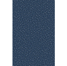 Nahaufnahme eines blauen Teppichs mit Muster