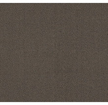 Nahaufnahme eines braunen Teppichbodens