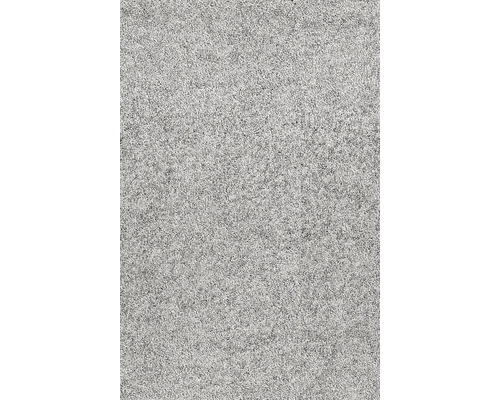 Nahaufnahme eines grauen Teppichbodens.