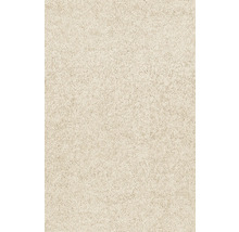 Nahaufnahme eines beigen Teppichs.