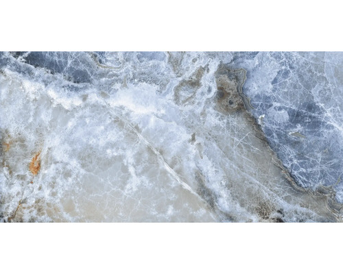 Detailansicht einer Fliese mit Marmorierung