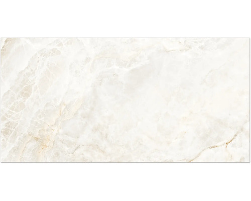 Nahaufnahme einer hellen Marmorfliese mit natürlicher Maserung