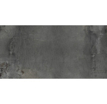 Graue Wandfliese mit Steinoptik.