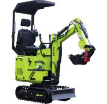 Minibagger mit Kettenlaufwerk und Kabinendach