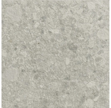 Nahaufnahme einer Bodenfliese mit Steindekor.