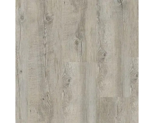 Nahaufnahme eines hellen Vinylbodens mit Holzoptik