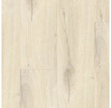 Nahaufnahme von hellem Laminatboden mit Holzstruktur