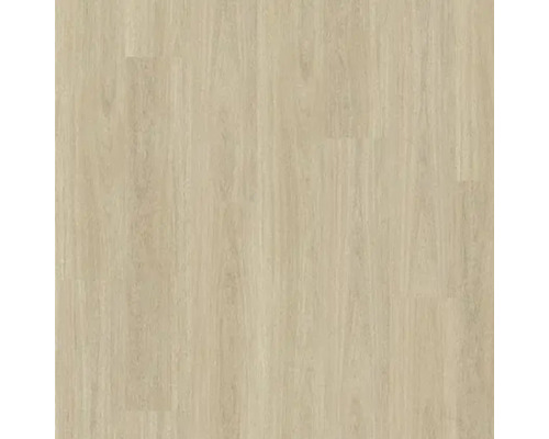 Nahaufnahme von Vinylboden in Holzoptik.