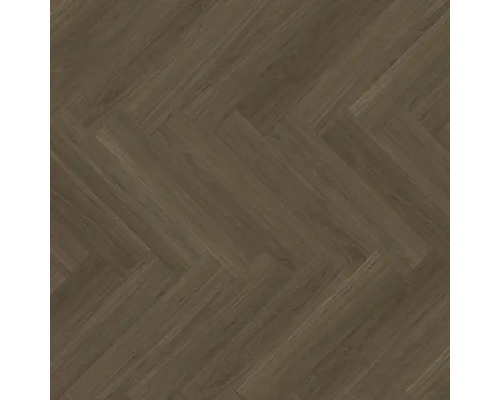 Holzboden in Fischgrätmuster