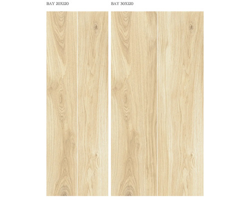 Fliesen im Holzdesign, 20x120 Zentimeter und 30x120 Zentimeter