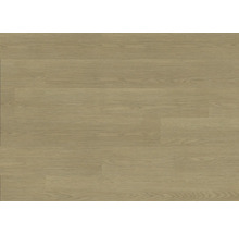 Laminatboden mit Holzmaserung in Dielenoptik.