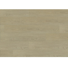 Laminatboden mit heller Eichenholzoptik und feiner Maserung.