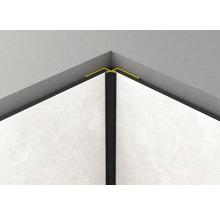 Eckansicht mit Fliesenschiene