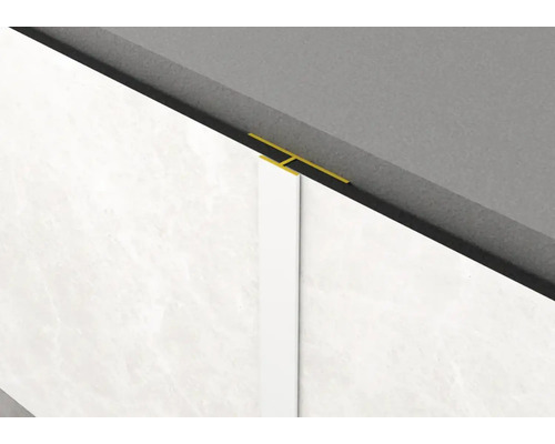 Detailaufnahme einer Fliesenschiene