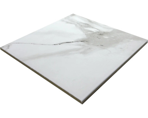 Quadratische Fliese mit Marmoroptik