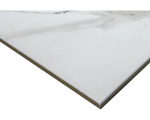 Einzelne Keramikfliese mit Marmoroptik