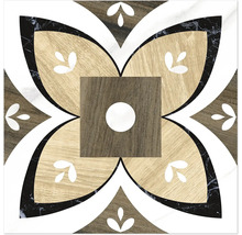 Dekorative Fliese mit floralem Muster