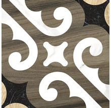 Dekorative Fliese mit Holz-, Marmor- und Steinmuster