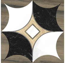 Dekorfliese mit geometrischem Muster