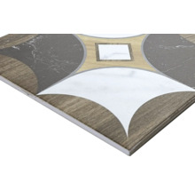 Dekorative Bodenfliese mit Muster