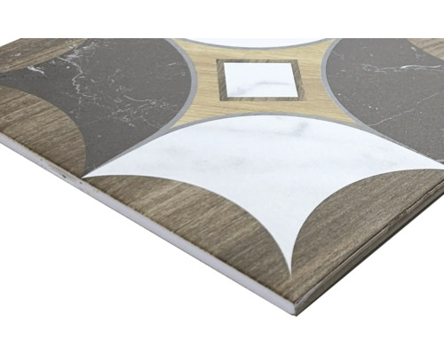 Dekorative Bodenfliese mit Muster