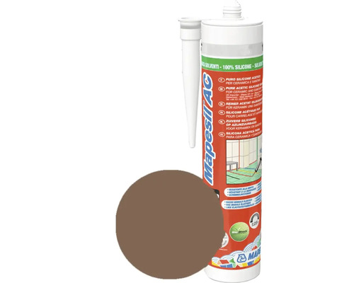 Mapei Silikon MAPESIL AC ZERO 152 LAKRITZ 310 ML Kartusche Sanitärsilikon von Mapei