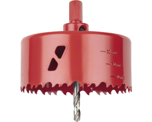 Lochsäge mit Bohrer