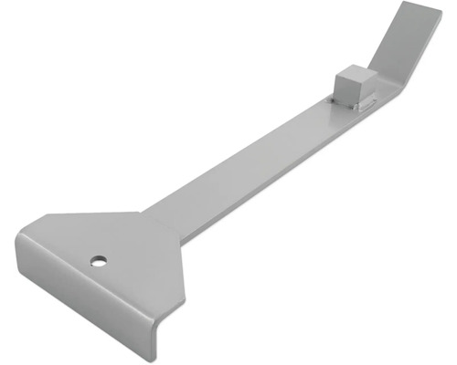 Zugeisen aus Metall für die Verlegung von Laminat und Parkett.