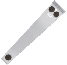 wolfcraft Zugeisen für Laminat und Parkett aus Metall mit drei Filzgleitern