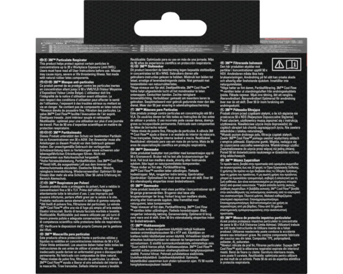 Informationen zur 3M Feinstaubmaske