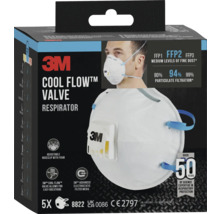 3M Cool Flow Ventil Atemschutzmaske, FFP2, im Karton