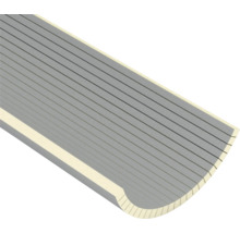 Profilholz mit Federn und Nuten